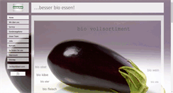 Desktop Screenshot of biokauf-besser-essen.de