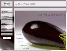 Tablet Screenshot of biokauf-besser-essen.de